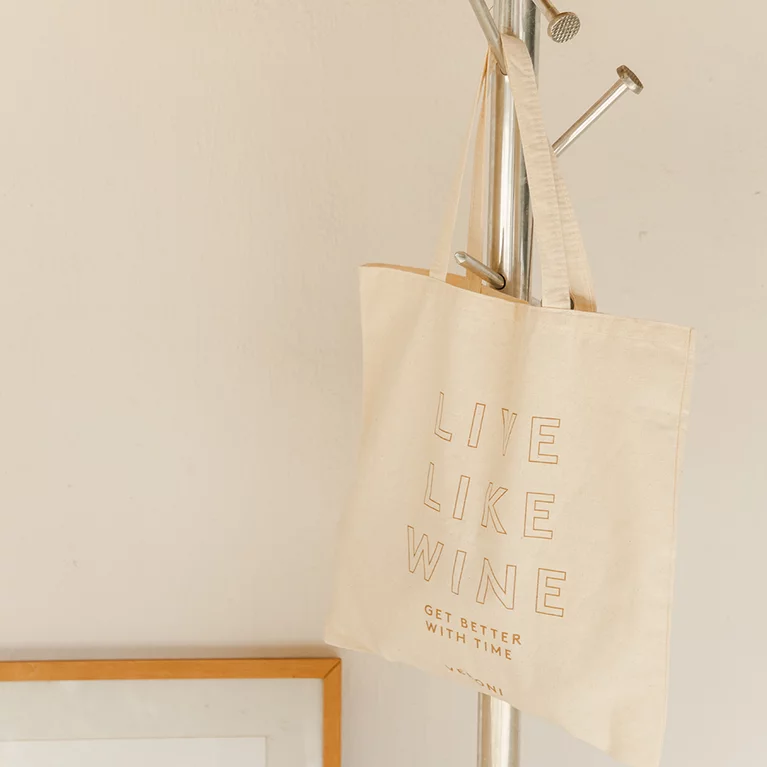Ecobag LIVE LIKE WINE