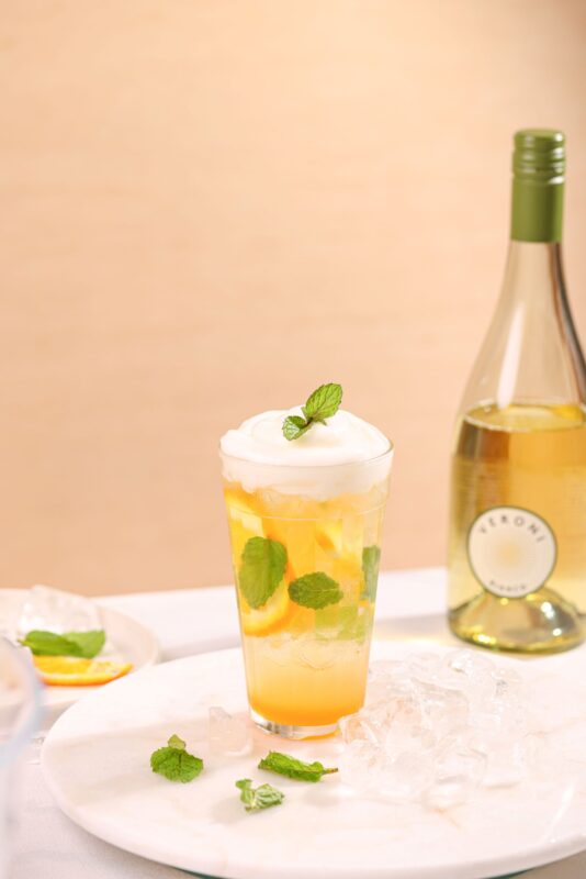 Drink Vinho Branco Brilhante